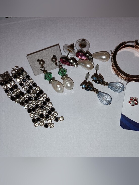 Treska Jewelry - Treska Flower Stud Earring And Earring Bundle (6 Pairs Total)